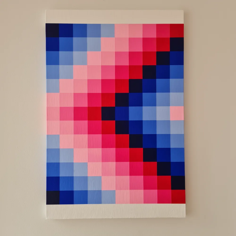 90 X 60 cm, Acrílico sobre lienzo.