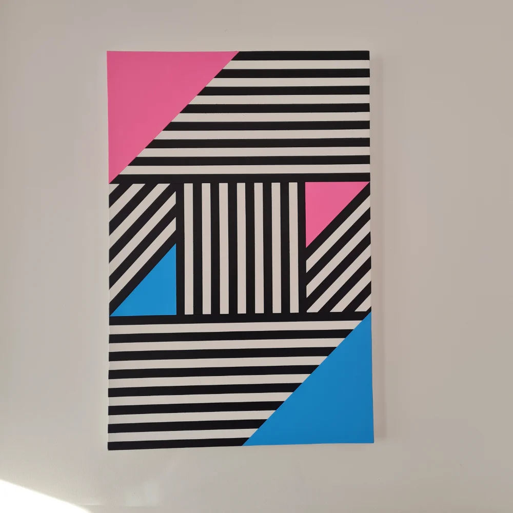 90 x 60 cm . Acrílico sobre Lienzo