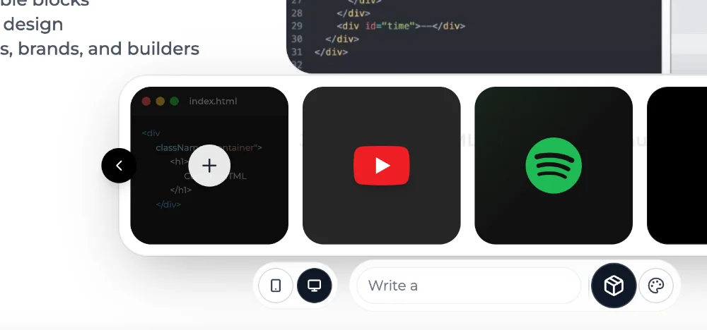 Just find the HTML Card in the menu