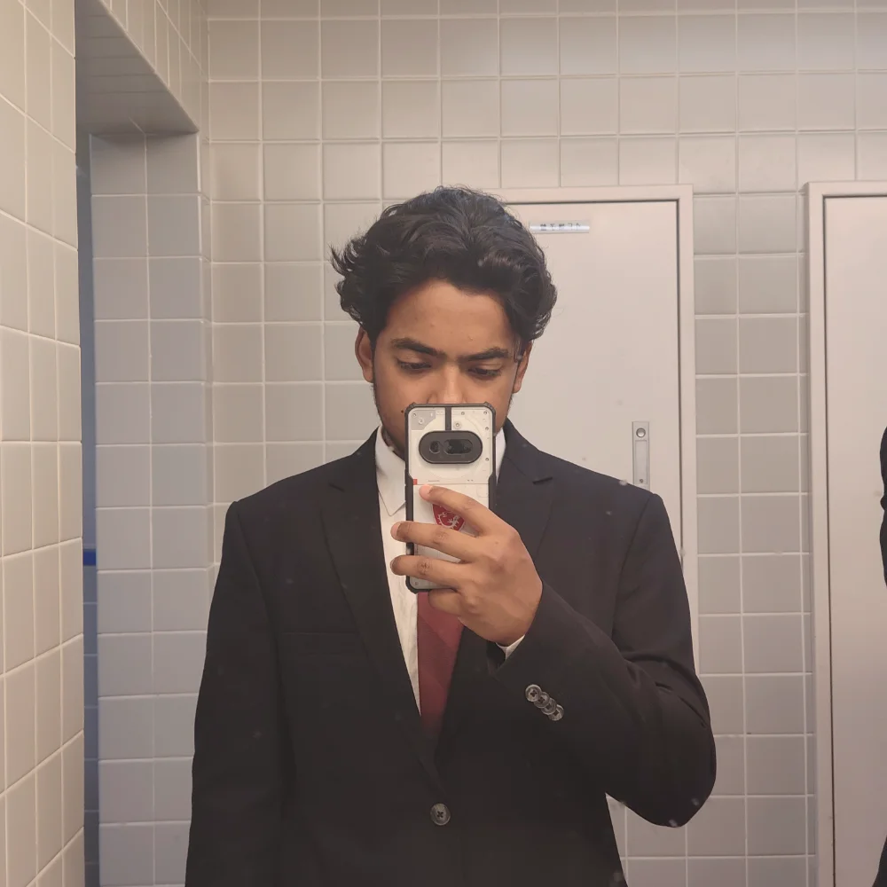 And yess can see myself in da mirror, affirmative.