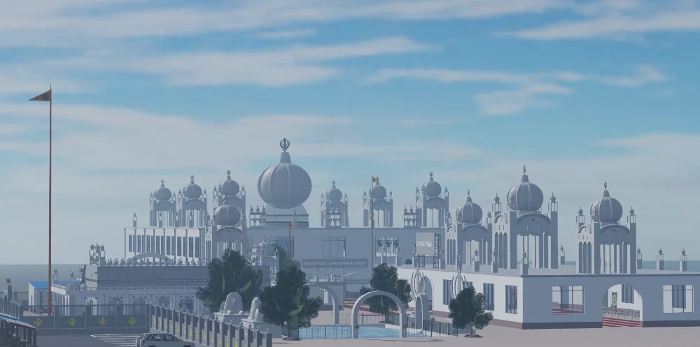 Sikh Temple (Roblox Gurdwara Shri Arisar Sahib)