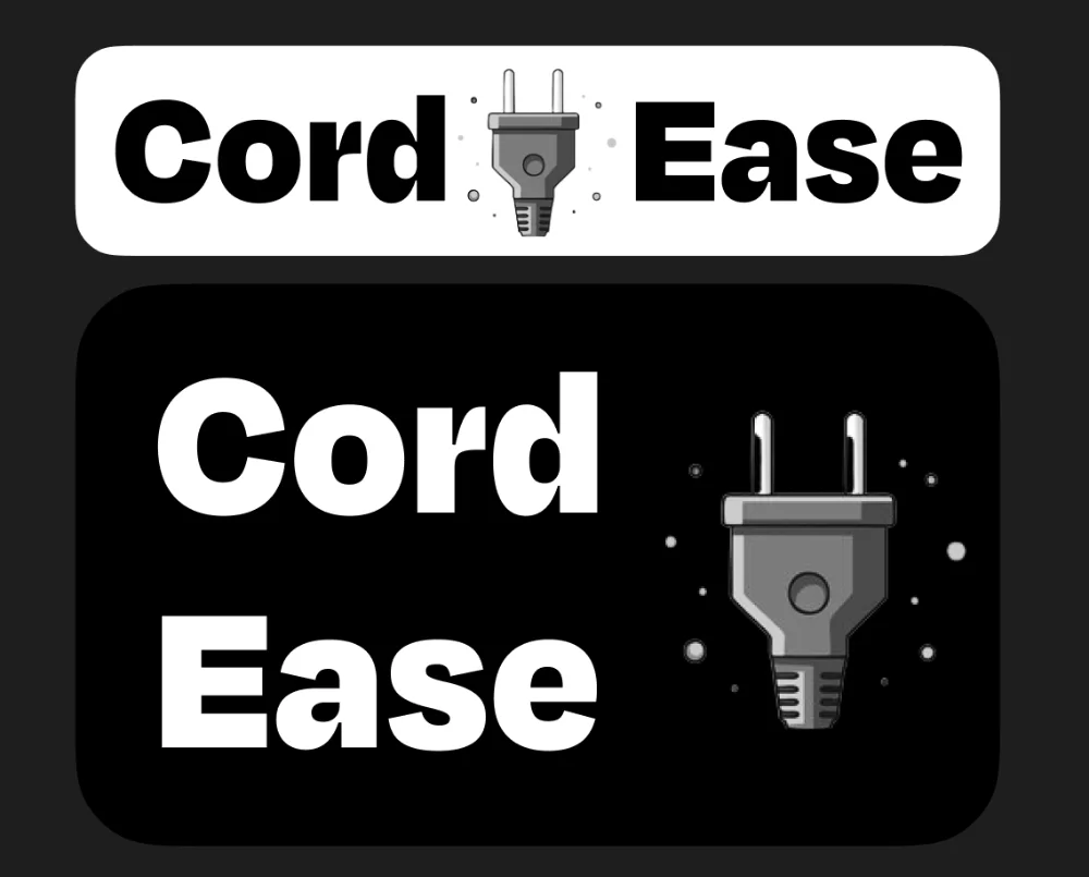 CordEase logo (Brand Ideation)