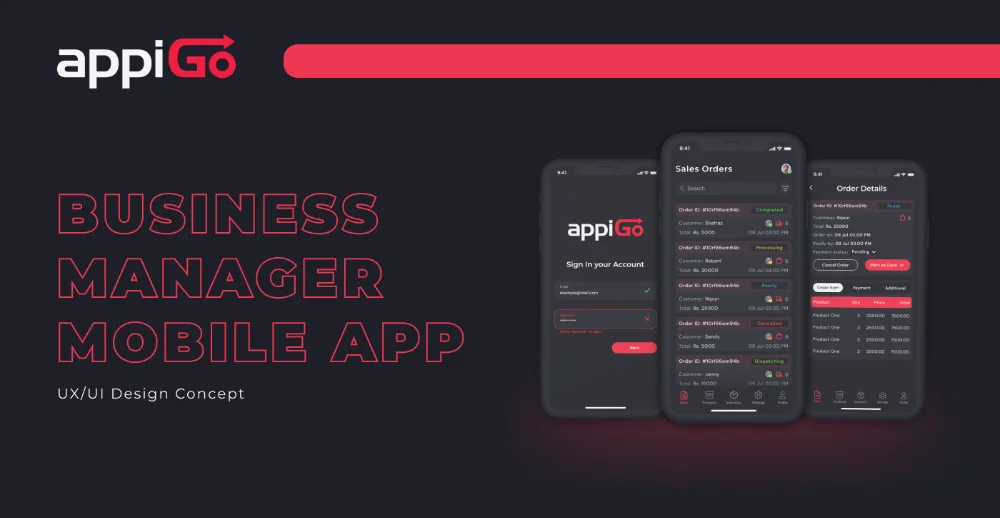 Business Manager App