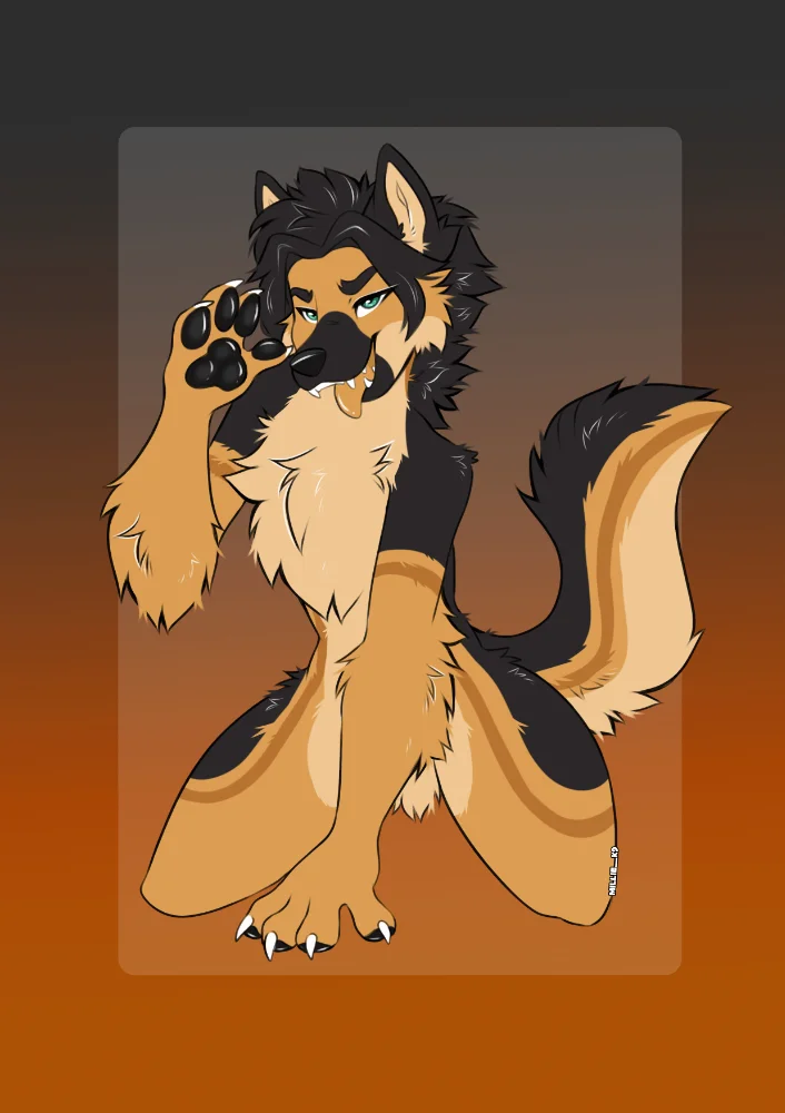 Fullbody YCH by MillieK9