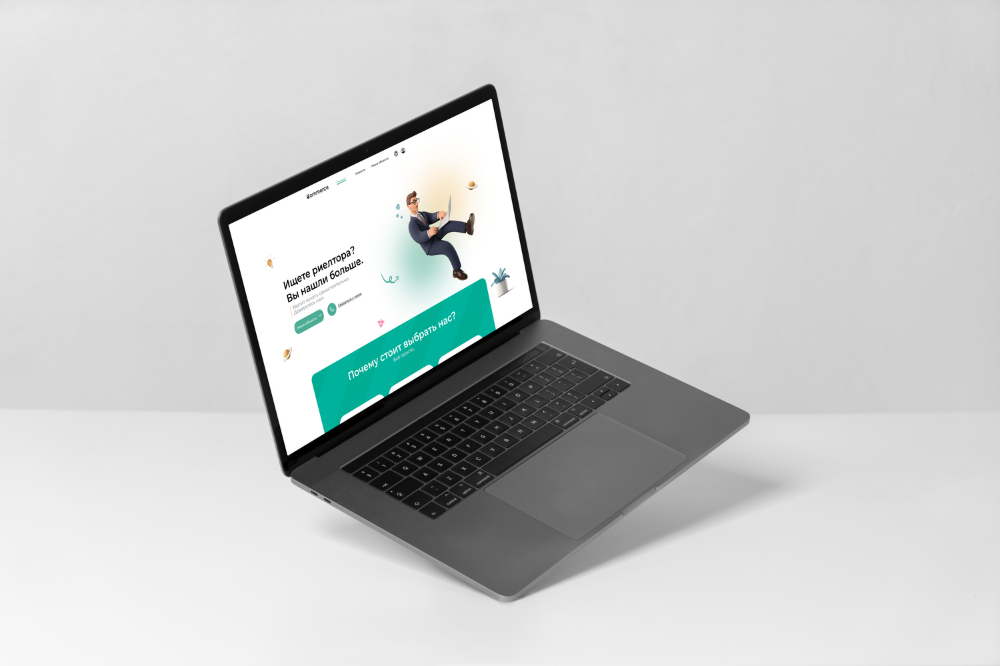Website for real estate agency