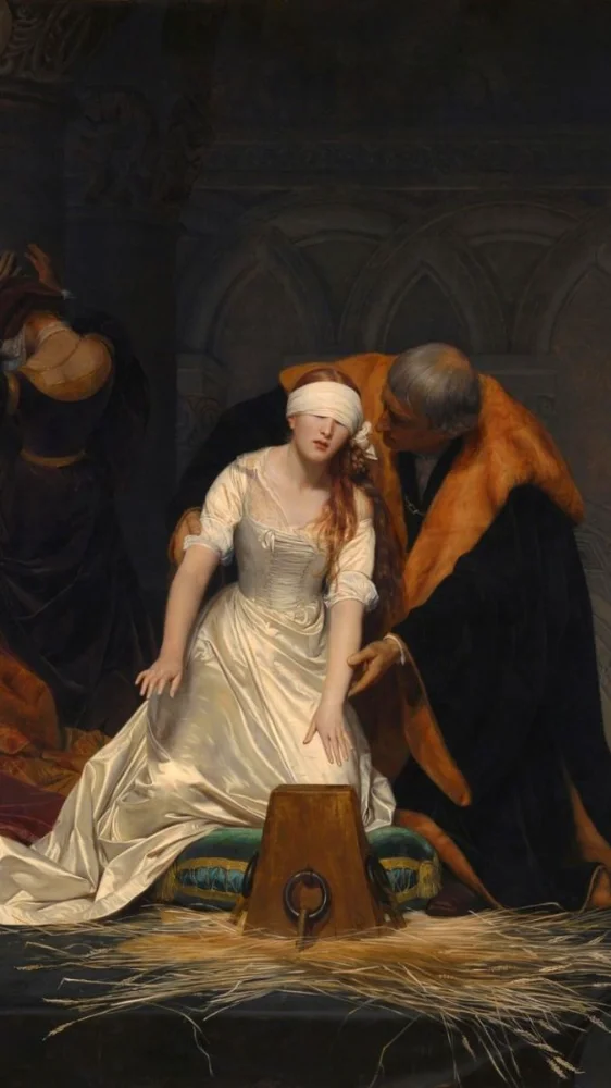 The Execution of Lady Jane Grey - Paul Delaroch