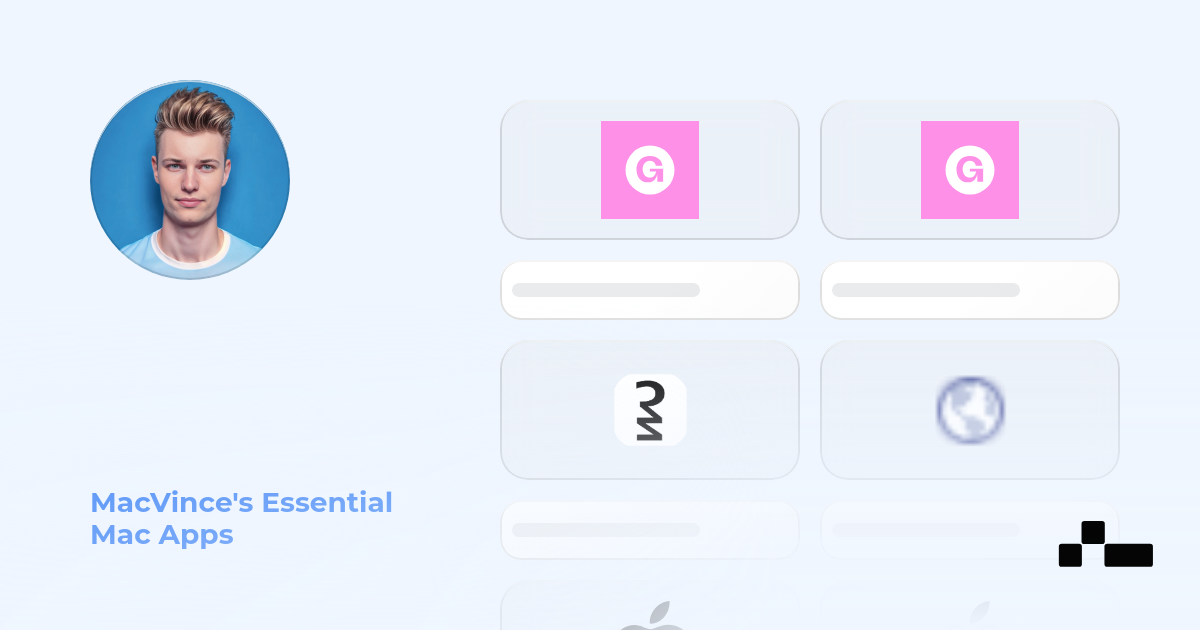 MacVince's Essential Mac Apps | Kasbu.bio